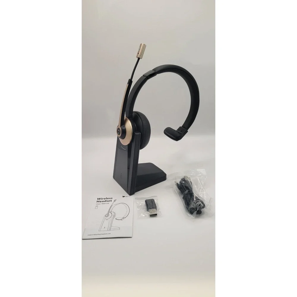 Earbay Wireless Headset‎ with Mic for Work, Bluetooth Headset